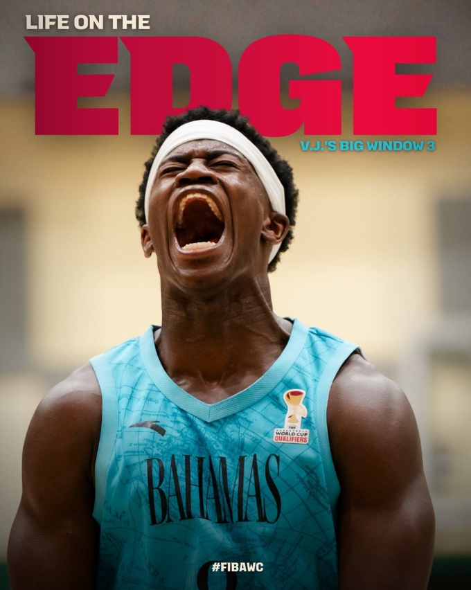 恐怖！埃奇库姆率巴哈马晋级次轮 平筐空接展现炸裂身体天赋